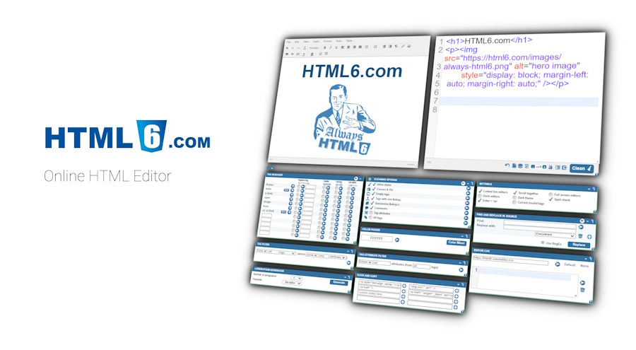 Free online HTML editor